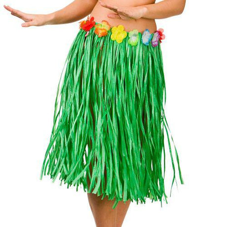 Hawaiian Hula Skirts Summer Festival Accessory - Choose Your Colour! 60 or 80cm