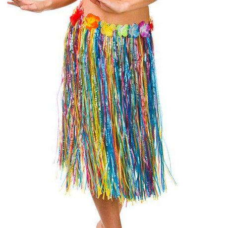 Hawaiian Hula Skirts Summer Festival Accessory - Choose Your Colour! 60 or 80cm