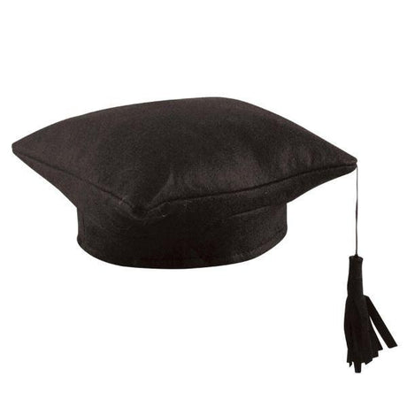 Henbrandt Mortar Board Graduation Hat Adult Unisex Fancy Dress Costume Accessory