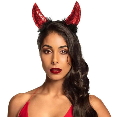 Horns on a Headband - Boland Adult Fancy Dress