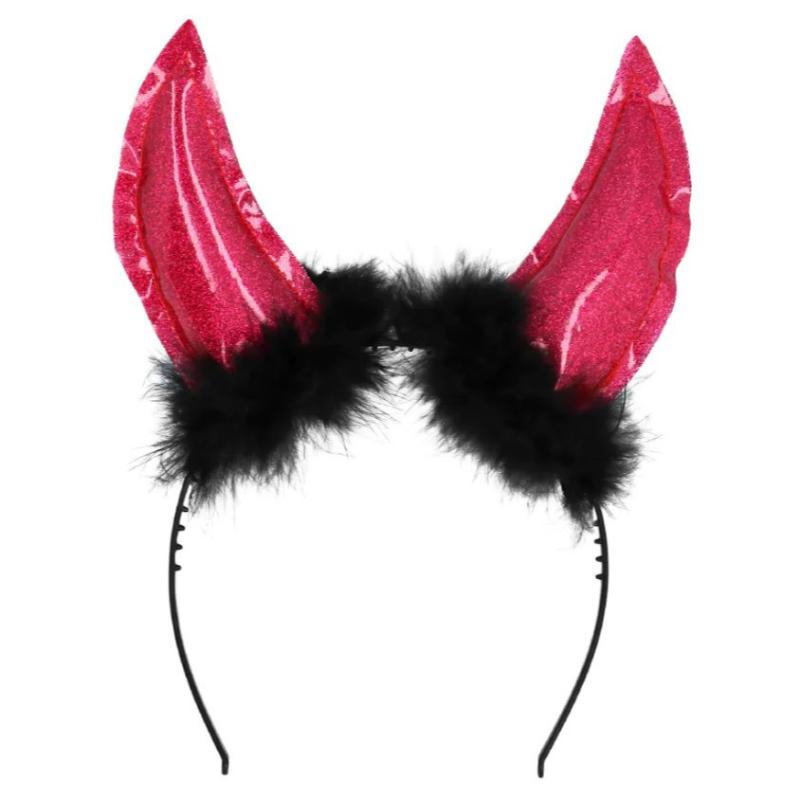 Horns on a Headband - Boland Adult Fancy Dress