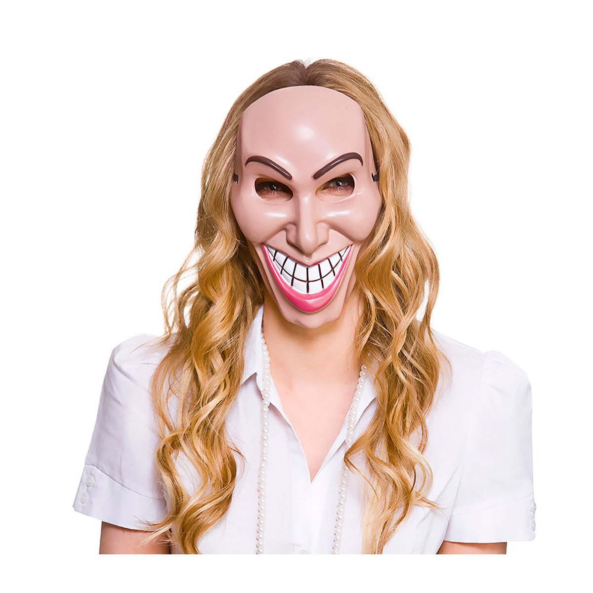 Wicked Costumes Ltd - Freaky Smile Killer Mask - Adult - Fancy Dress Central