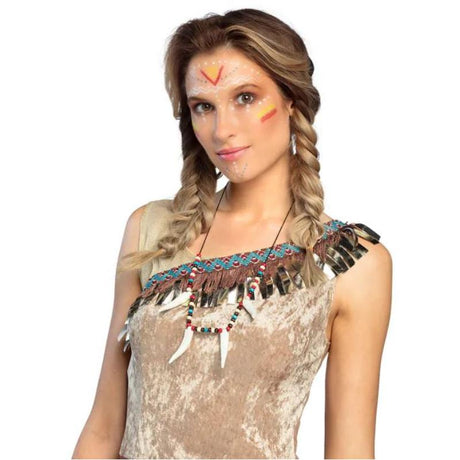 Native American Hastin Necklace - Boland Adult Fancy Dress Accessory