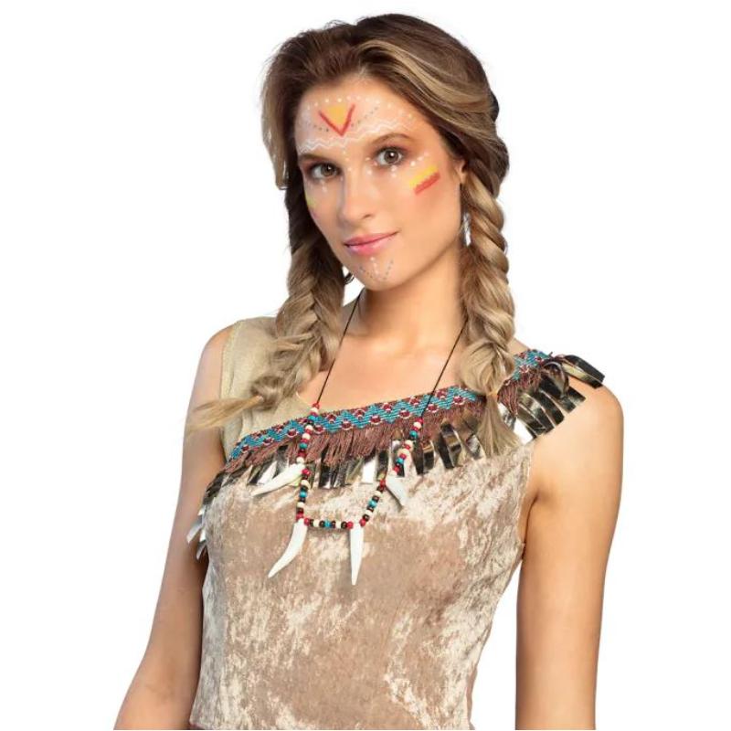 Boland - Native American Hastin Necklace - Adult - Fancy Dress Central