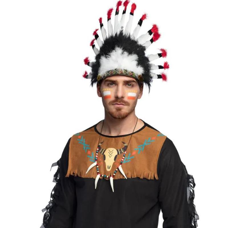 Boland - Native American Hastin Necklace - Adult - Fancy Dress Central