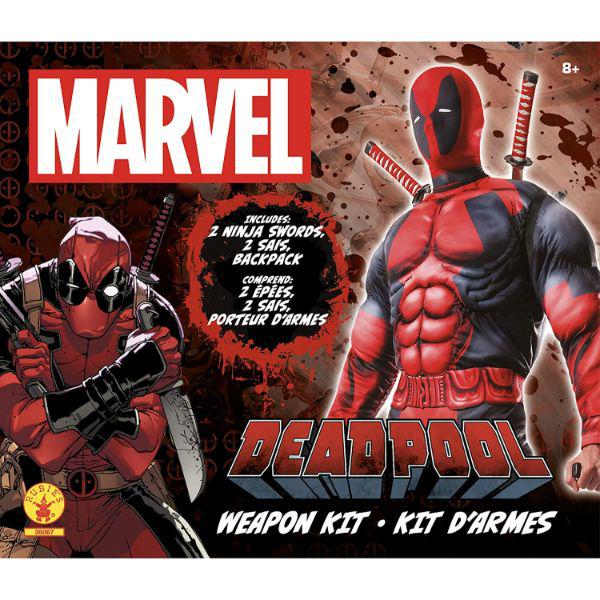Rubie's Adult Deadpool Weapons Kit Superhero Fancy Dress Costume Accessory