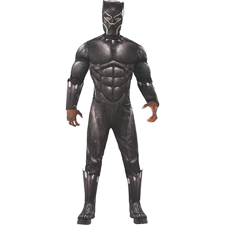 Rubies - Deluxe Black Panther Costume - Men - Fancy Dress Central