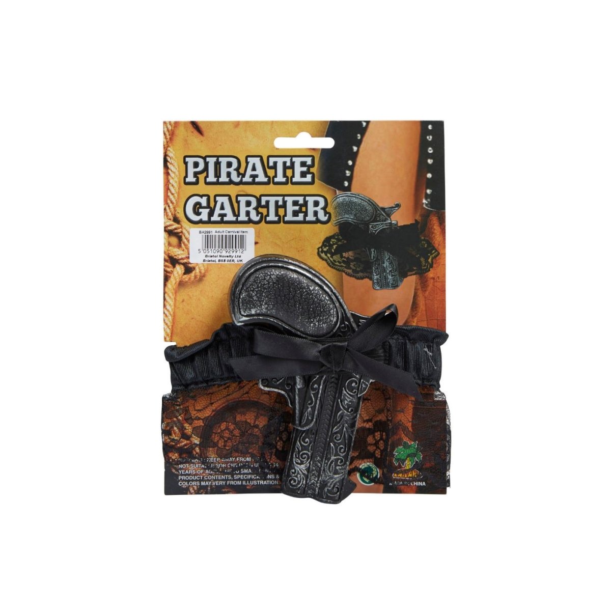 Rubies Masquerade Co. (UK) Ltd - Pirate Gun Garter - Women - Fancy Dress Central