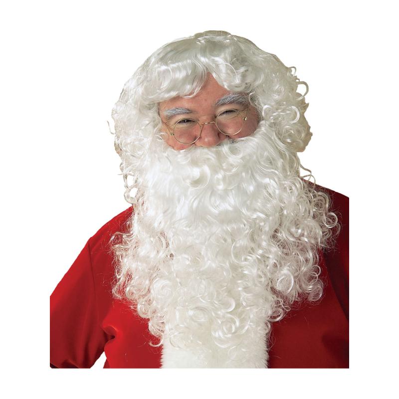 Santa Beard & Wig Set - Rubies Christmas Fancy Dress
