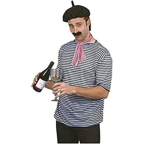 Smiffys French Man Set Men's Fancy Dress