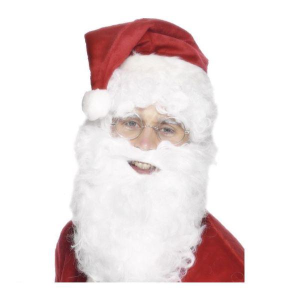 Smiffys Santa Father Christmas Beard Adult Unisex Fancy Dress Costume Accessory