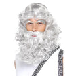 Smiffys Zeus Greek God Wig Adult Fancy Dress