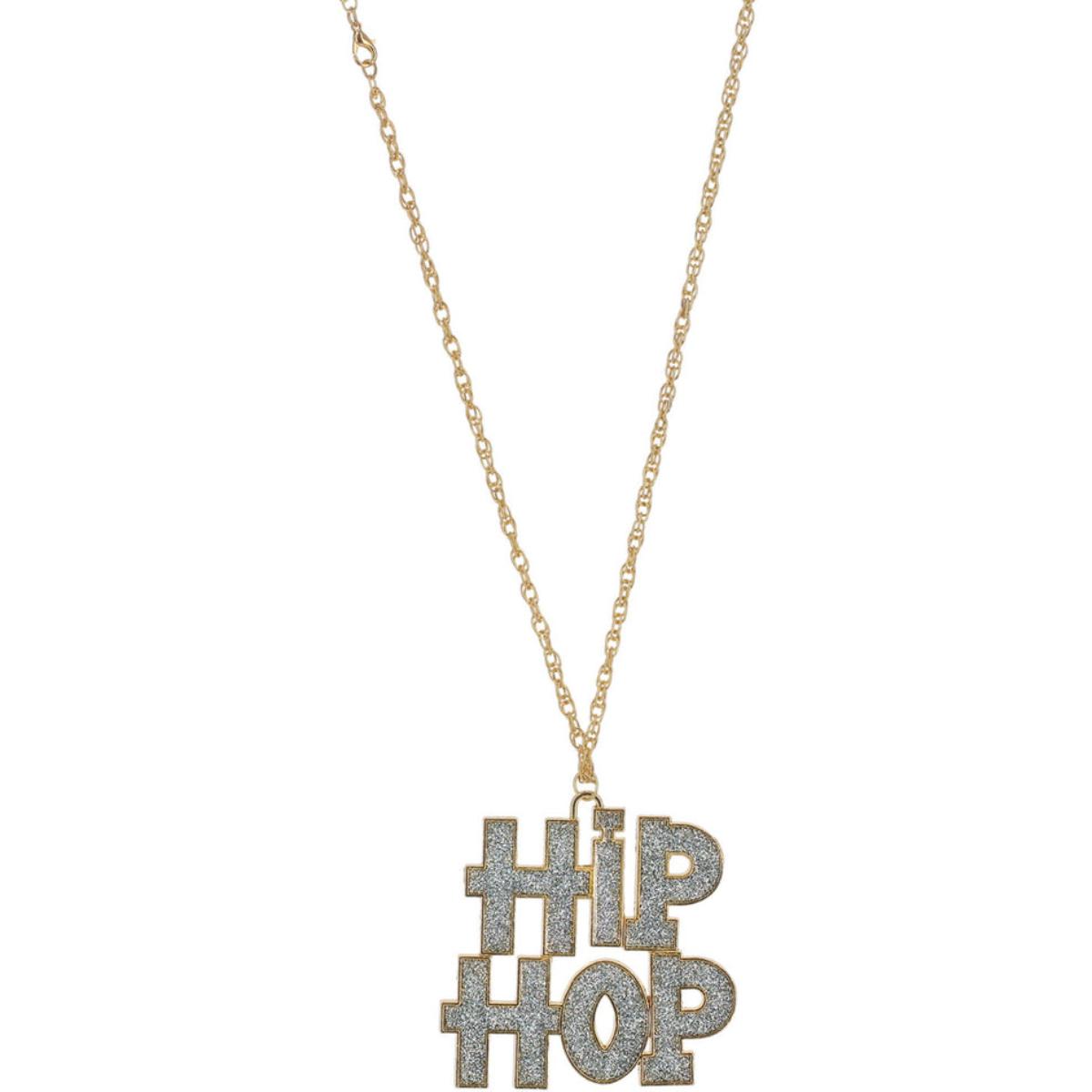 90s Hip Hop Bling Chain - Adult