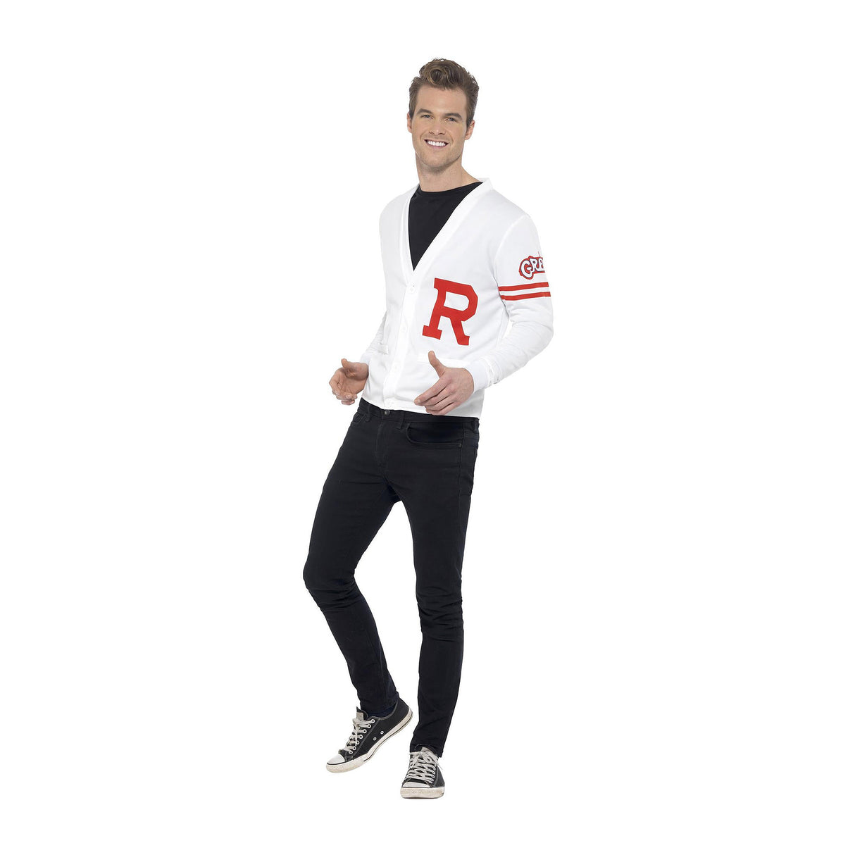 Smiffys Adult Mens Grease Rydell Sweater - 42898