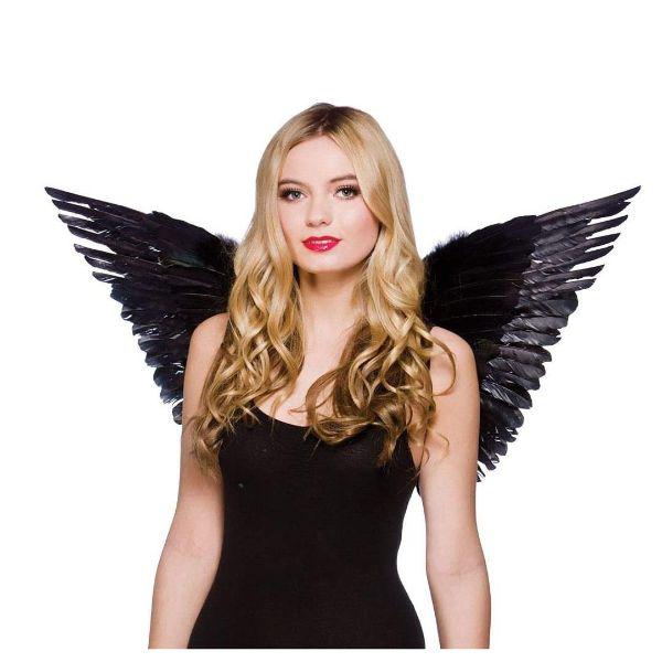 Wicked Costume Feather Wings Universal Unisex Fancy Dress Costume Accessory
