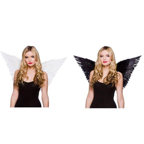 Wicked Costume Feather Wings Universal Unisex Fancy Dress Costume Accessory