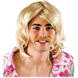 Wicked Costumes 70's Wig & Tash - Blonde Fancy Dress Accessory