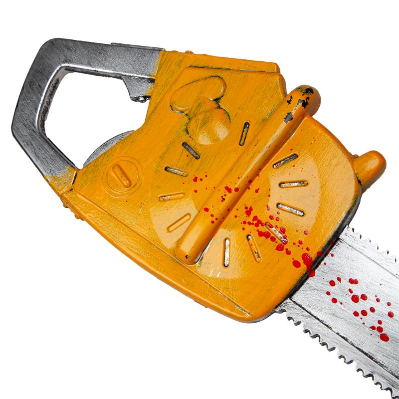 Wicked Costumes Ltd - Chain Saw with Blood Costume Prop (54cm) - Adult - Fancy Dress Central