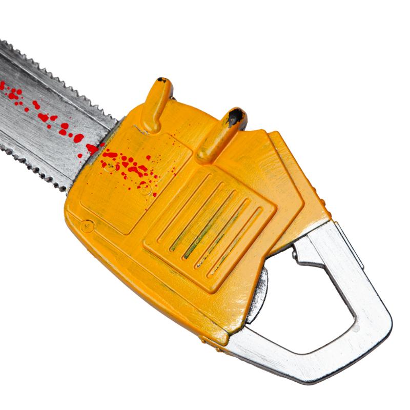 Wicked Costumes Ltd - Chain Saw with Blood Costume Prop (54cm) - Adult - Fancy Dress Central