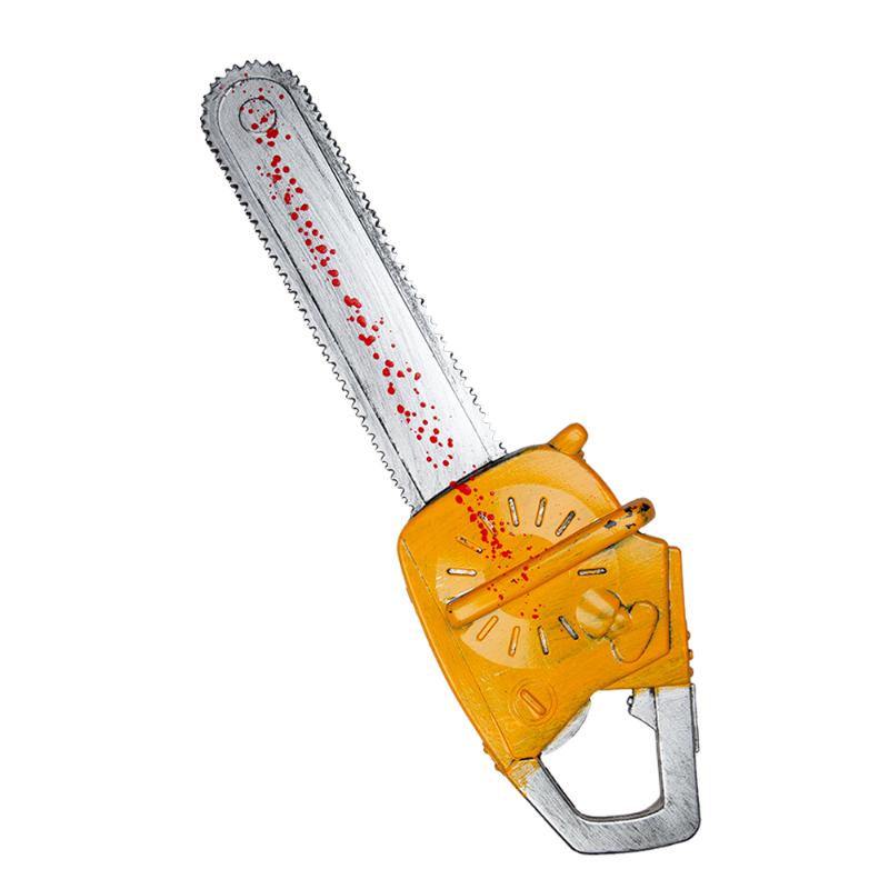Wicked Costumes Ltd - Chain Saw with Blood Costume Prop (54cm) - Adult - Fancy Dress Central