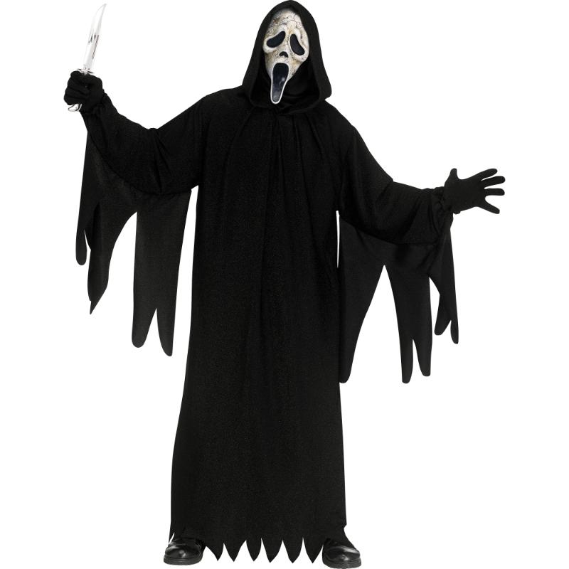 Wicked Costumes Ghost Face Aged Adult Fancy Dress Costume (One Size)