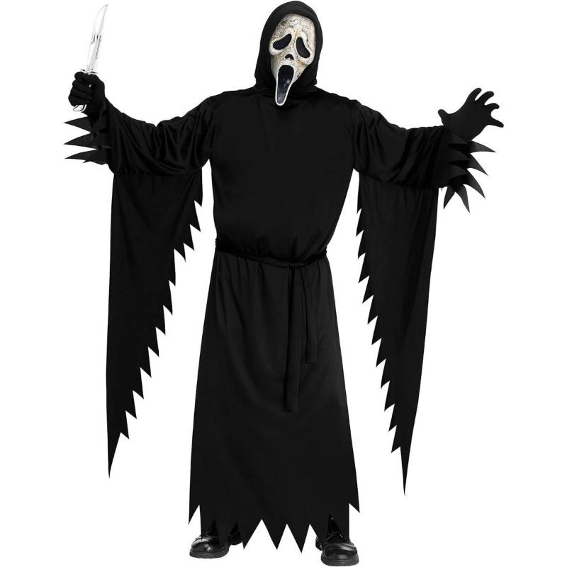 Wicked Costumes Ghost Face Aged Scream VI Adult Fancy Dress Costume