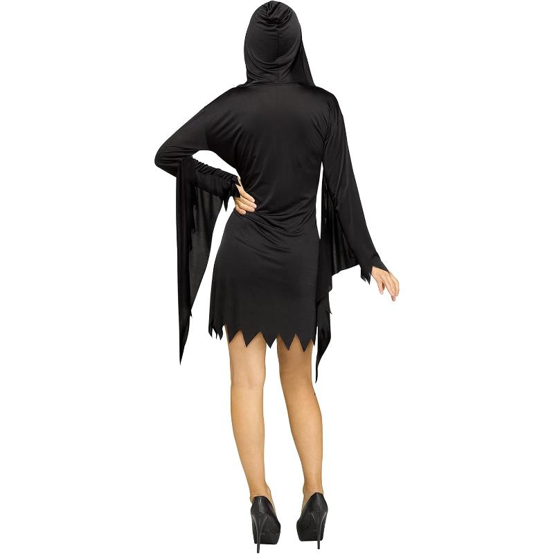 Wicked Costumes Ghost Face Glamour Women's Fancy Dress Costume