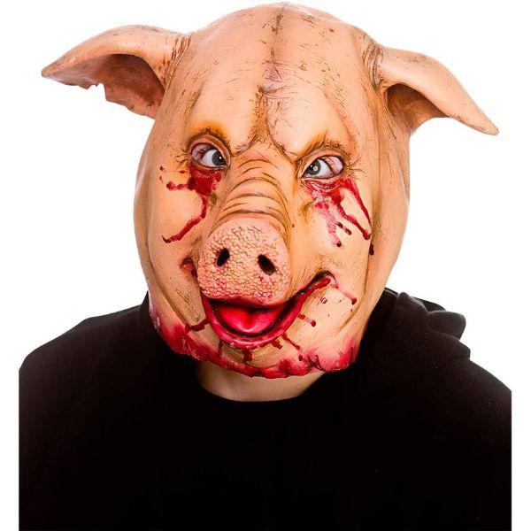 Wicked Costumes Horror Pig Latex Mask Adult Fancy Dress Accessory