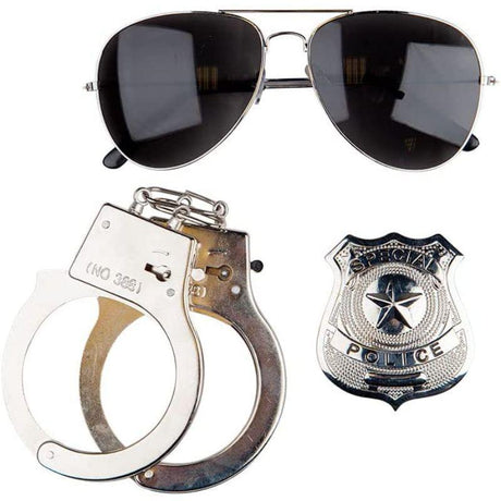 Wicked Costumes Instant Police Cop Set Fancy Dress Accessory