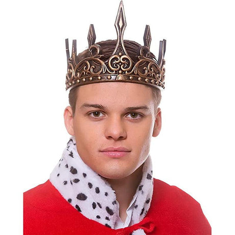 Wicked Costumes Medieval Crown Deluxe Adult Unisex Fancy Dress Costume Accessory