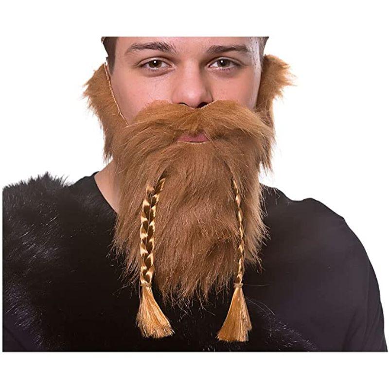 Wicked Costumes Medieval Viking Beard Fancy Dress Costume Accessory