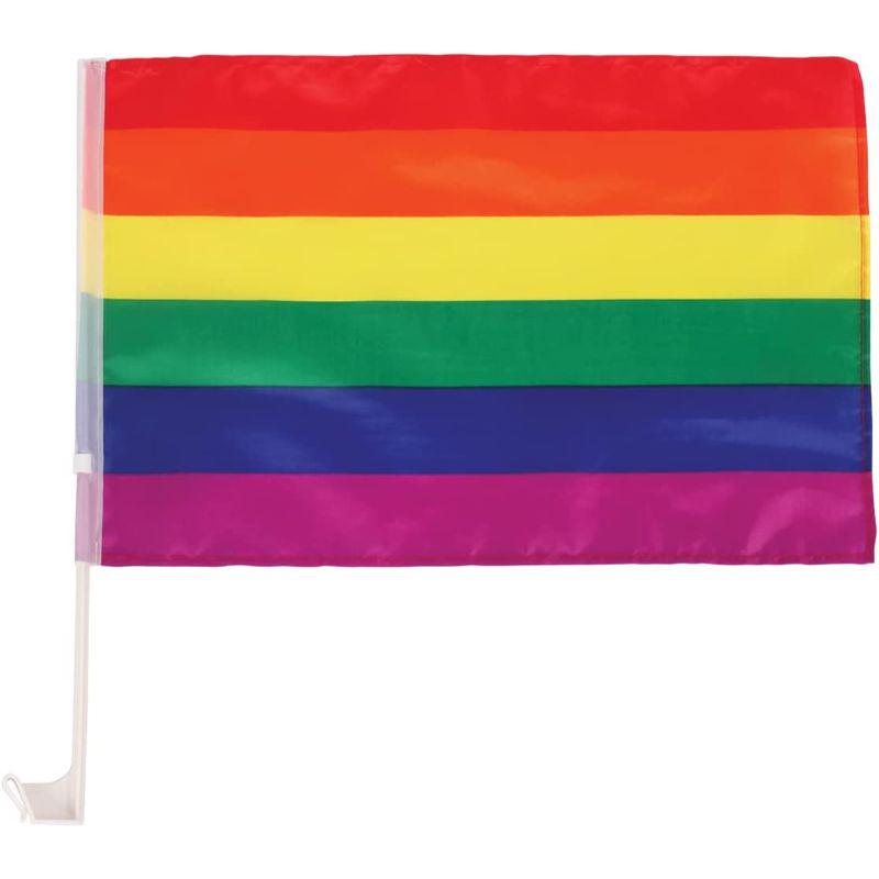 Wicked Costumes Rainbow Car Flag (30x45cm)