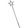 Wicked Costumes Silver Star Wand Fancy Dress Costume Accessory