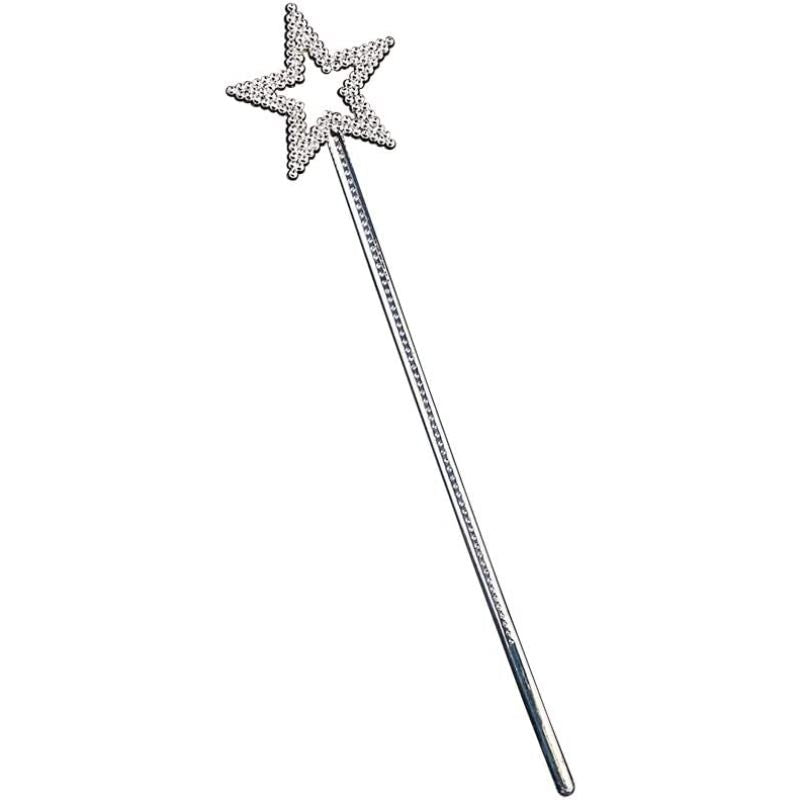 Wicked Costumes Silver Star Wand Fancy Dress Costume Accessory