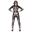 Wicked Costumes Skeleton Jumpsuit Adult Unisex Fancy Dress Costume
