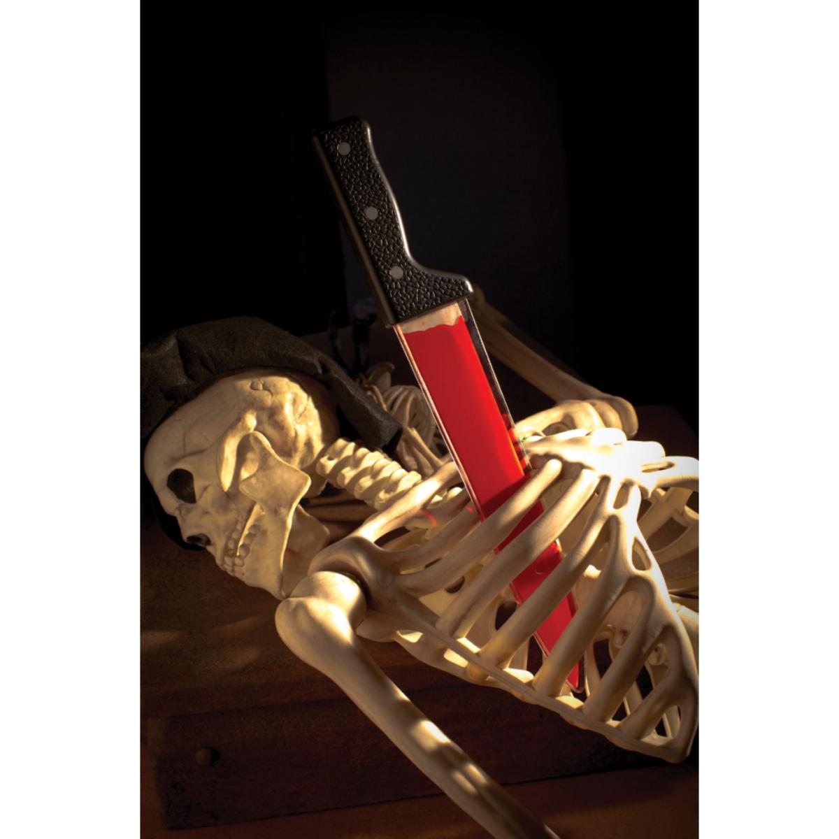 Wicked Costumes Ltd - Bleeding Butcher Knife (15.5") - Adult - Fancy Dress Central