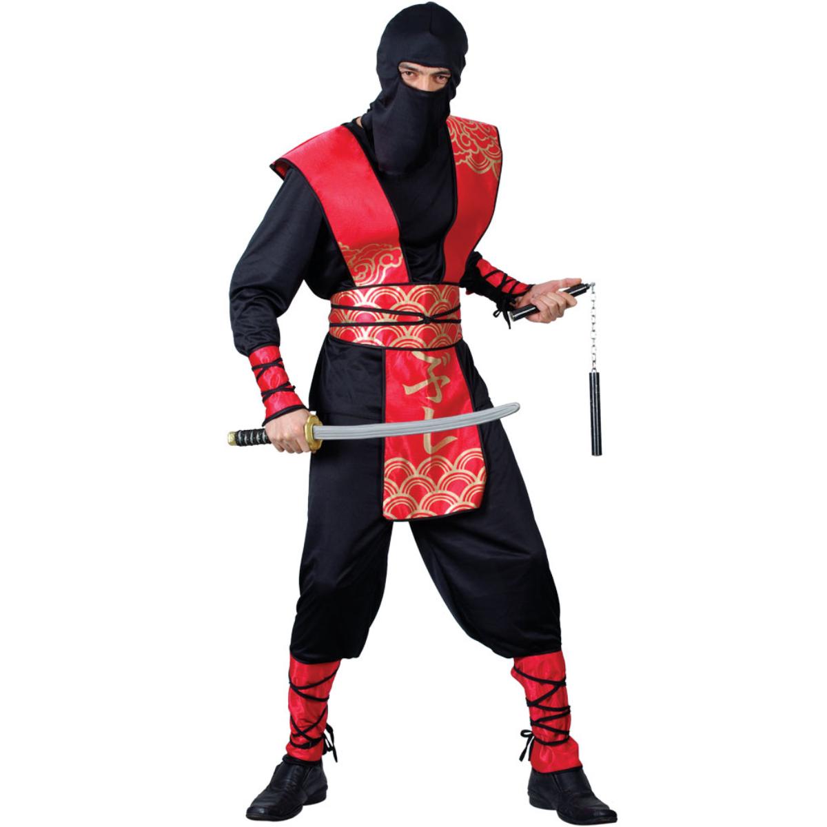 Wicked Costumes - Ninja Master Costume - Men - Fancy Dress Central