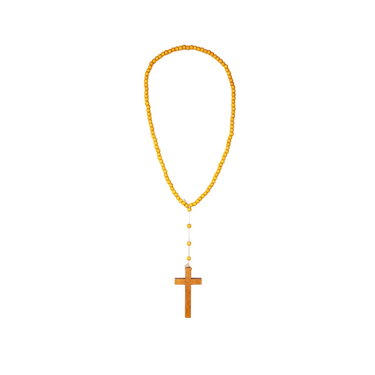 Wicked Costumes Ltd - Monks Cross with Beaded Chain - Adult - Fancy Dress Central