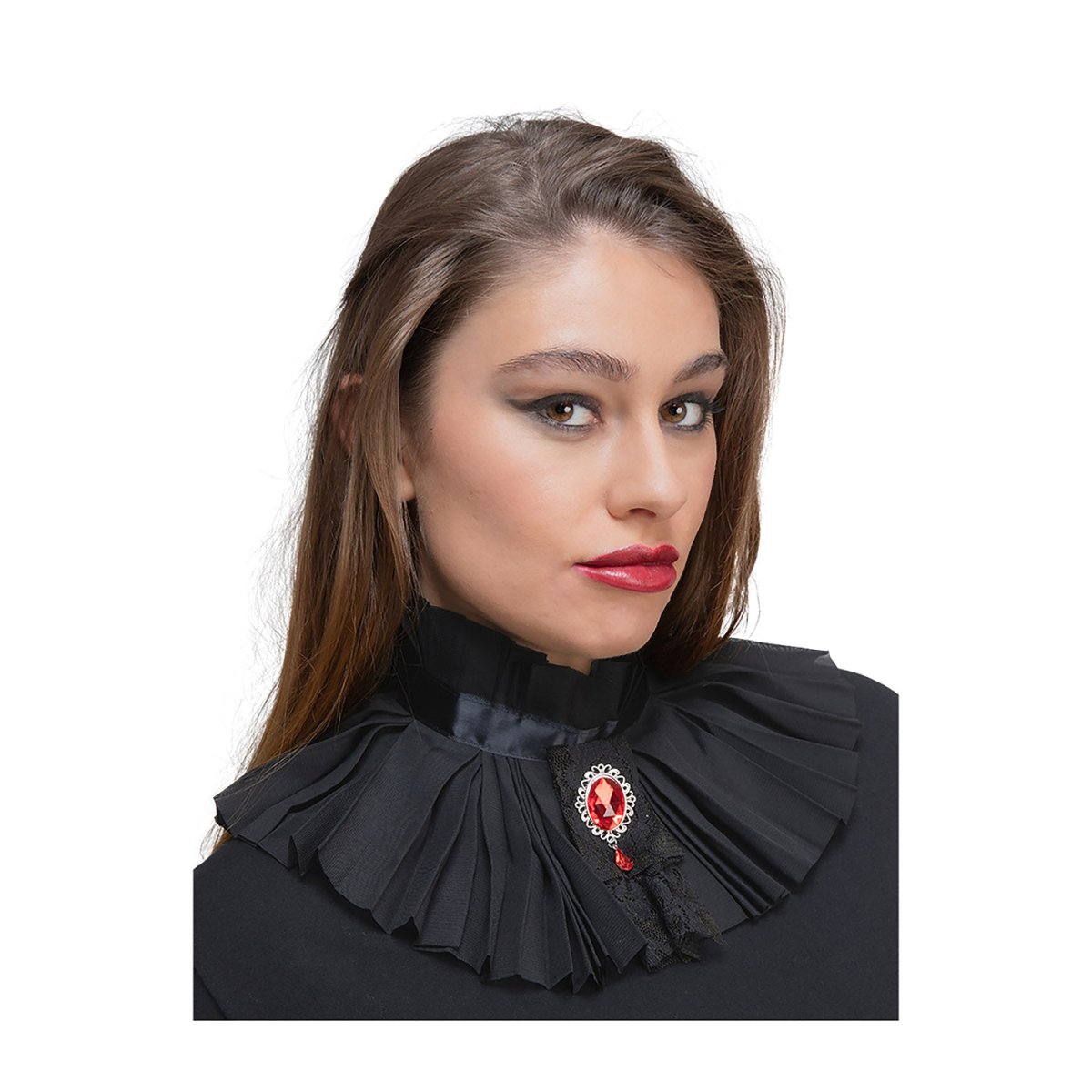 Wicked Costumes - Vampire Collar with Jewel - Women - Fancy Dress Central