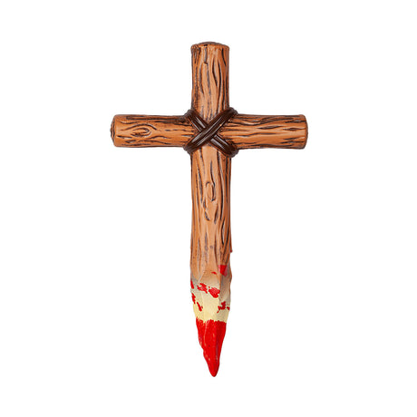 Wicked Costumes Vampire Cross Stake with blood - HA-0351