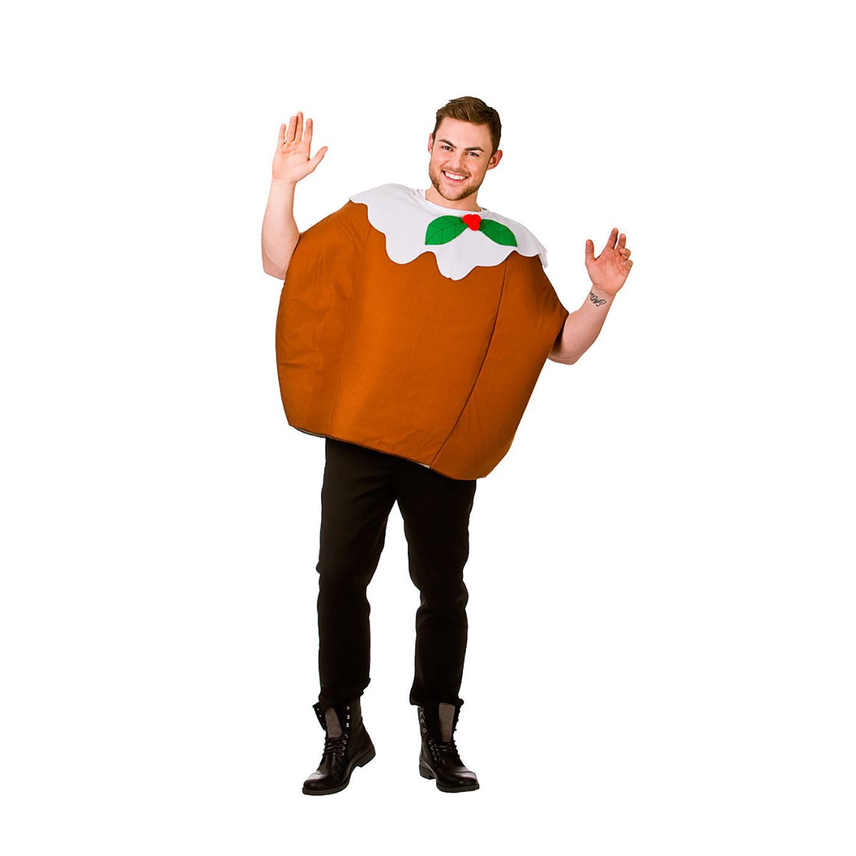 Wicked Costumes - Christmas Pudding Costume - Adult - Fancy Dress Central