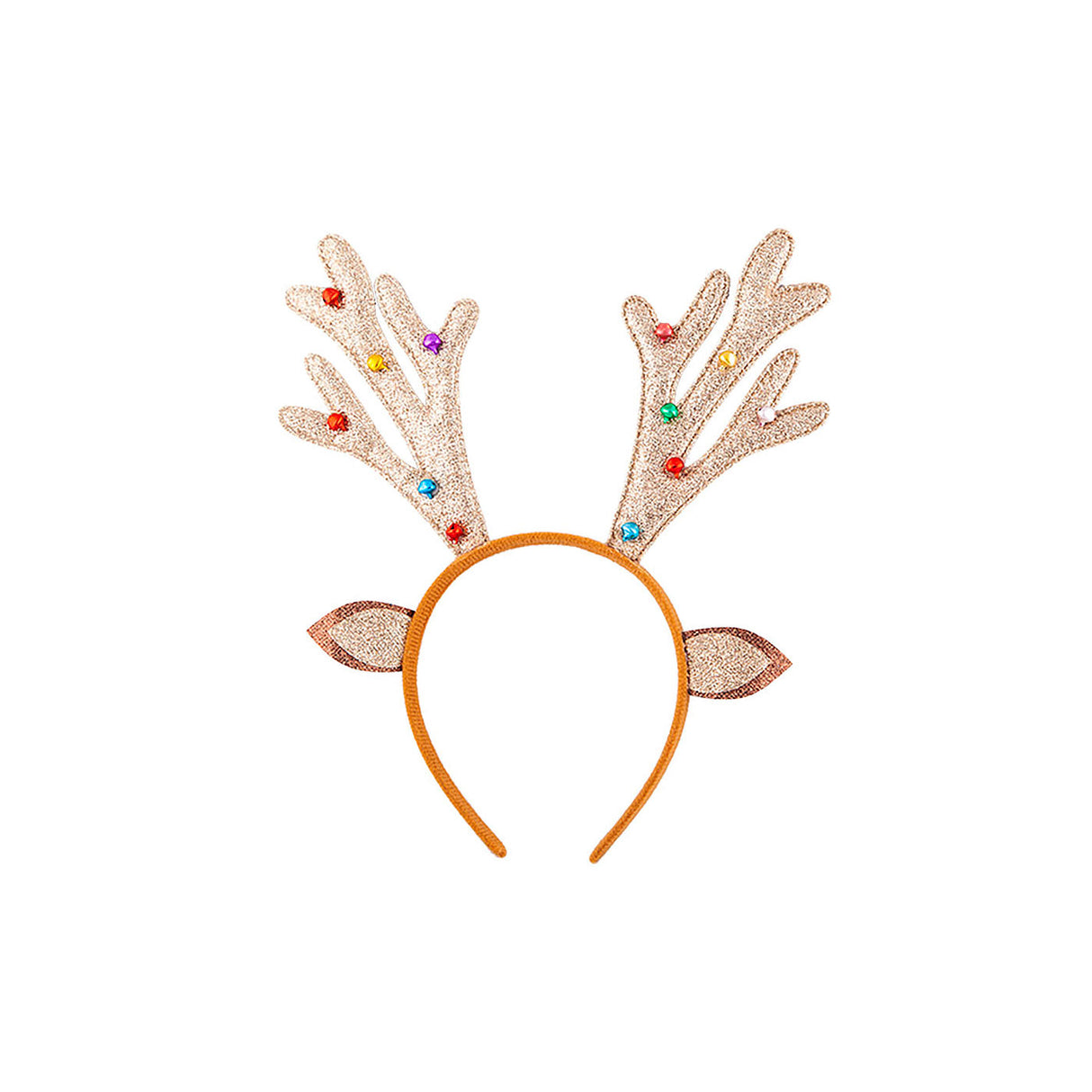 Glitter Reindeer Antlers on a Headband - Adult