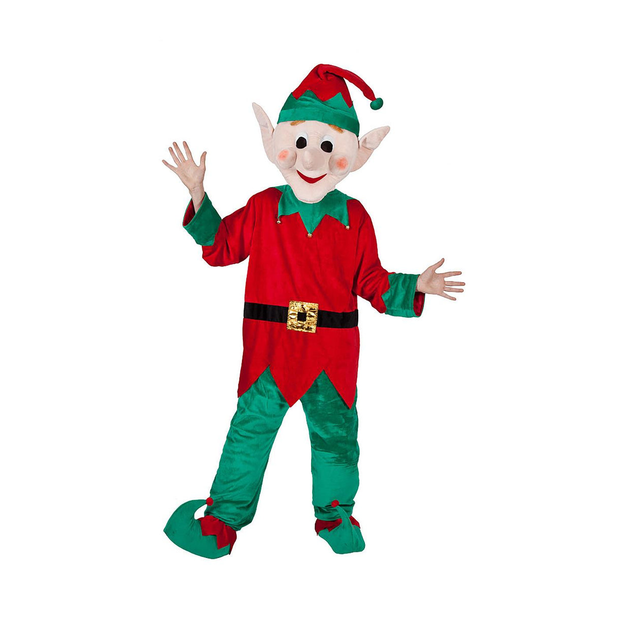 Elf Christmas Mascot Costume - Adult