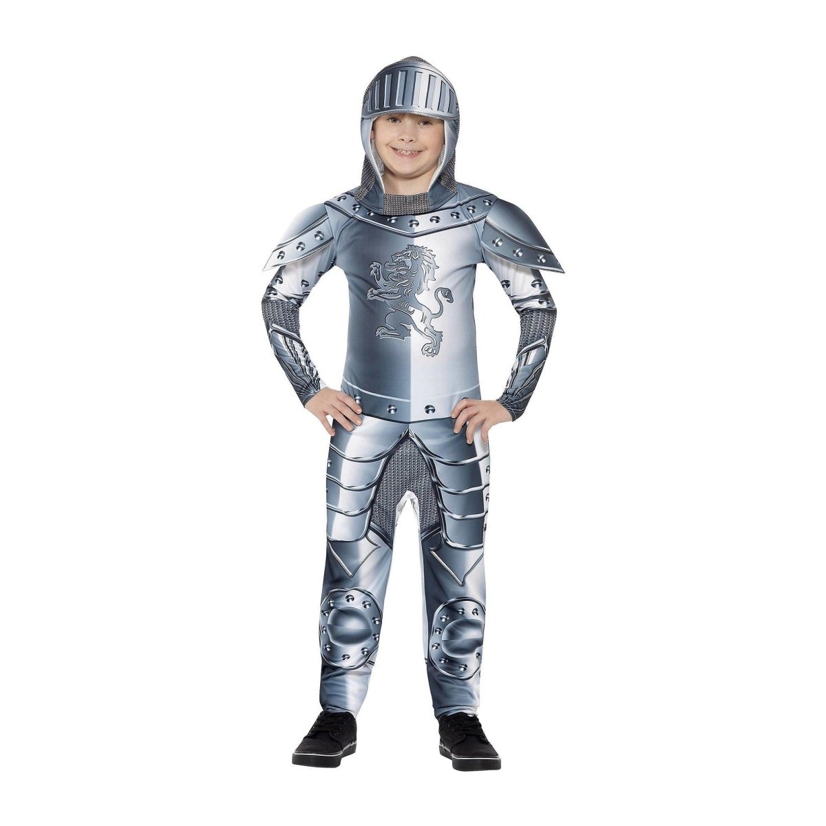 Smiffys - Armoured Knight Costume - Boys - Fancy Dress Central