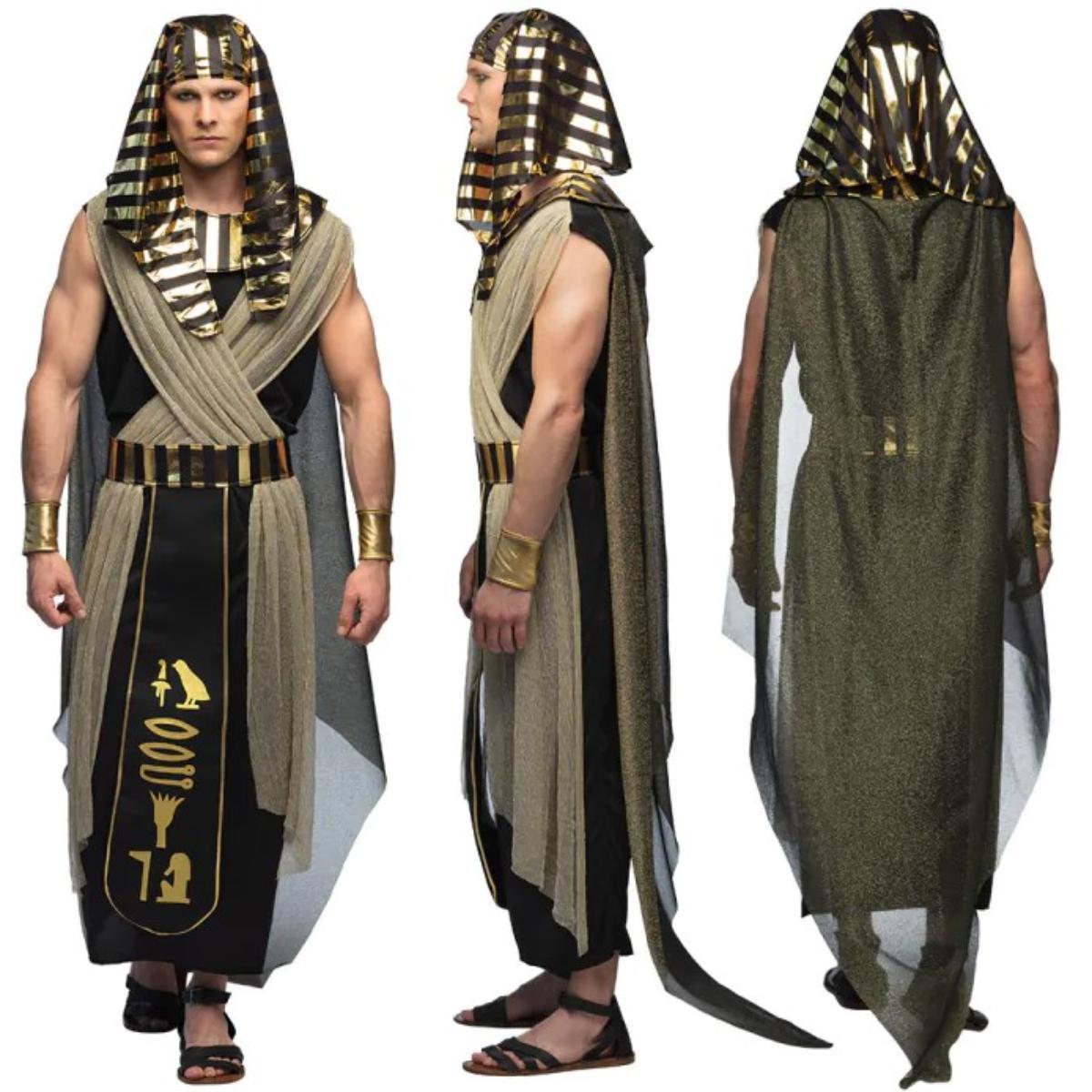 Boland - Egyptian Pharaoh Anubis Costume - Men - Fancy Dress Central