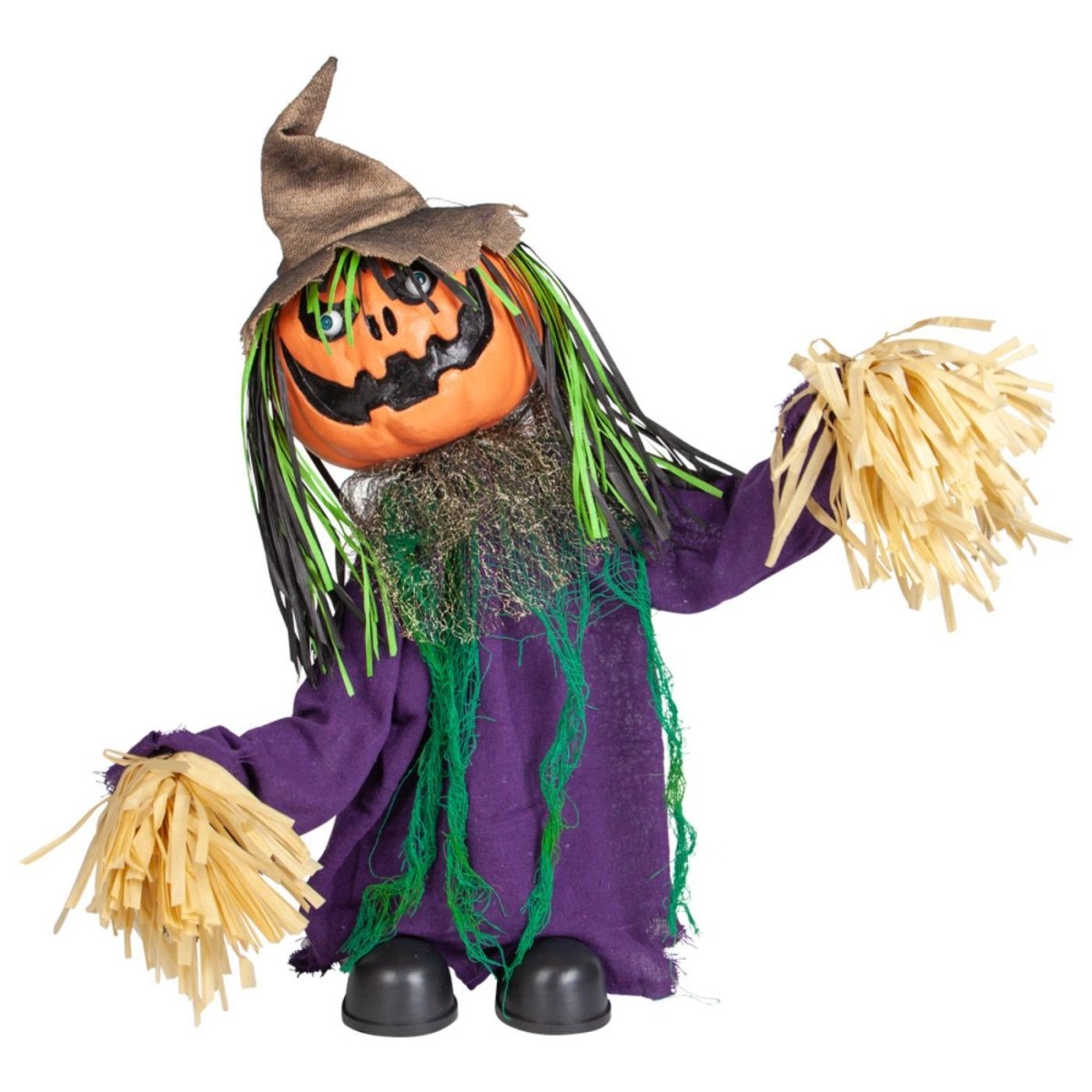 Wicked Costumes Ltd - Dancing Pumpkin Scarecrow - Party Decoration - Fancy Dress Central