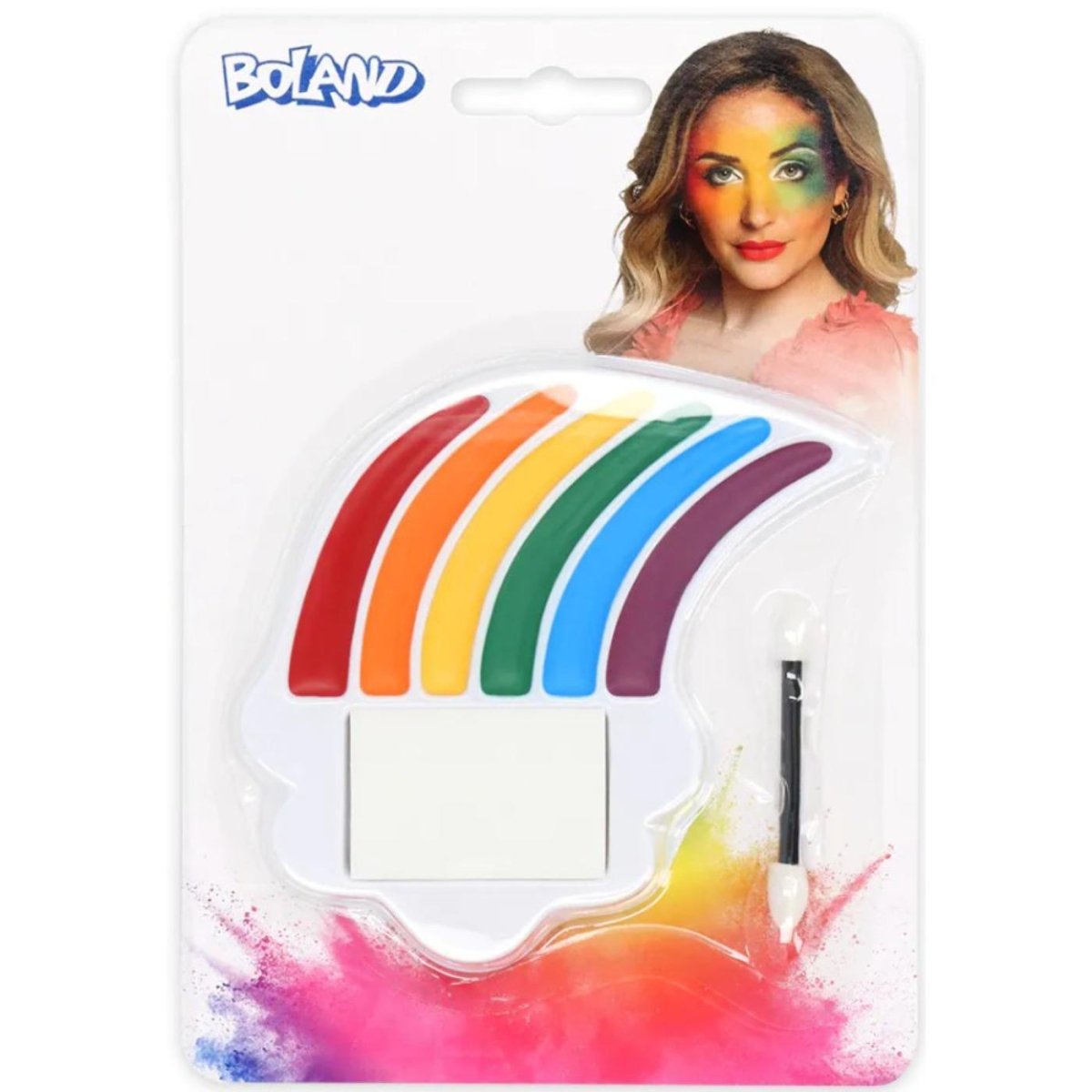 Boland - Face Paint Palette - Rainbow - Fancy Dress Central