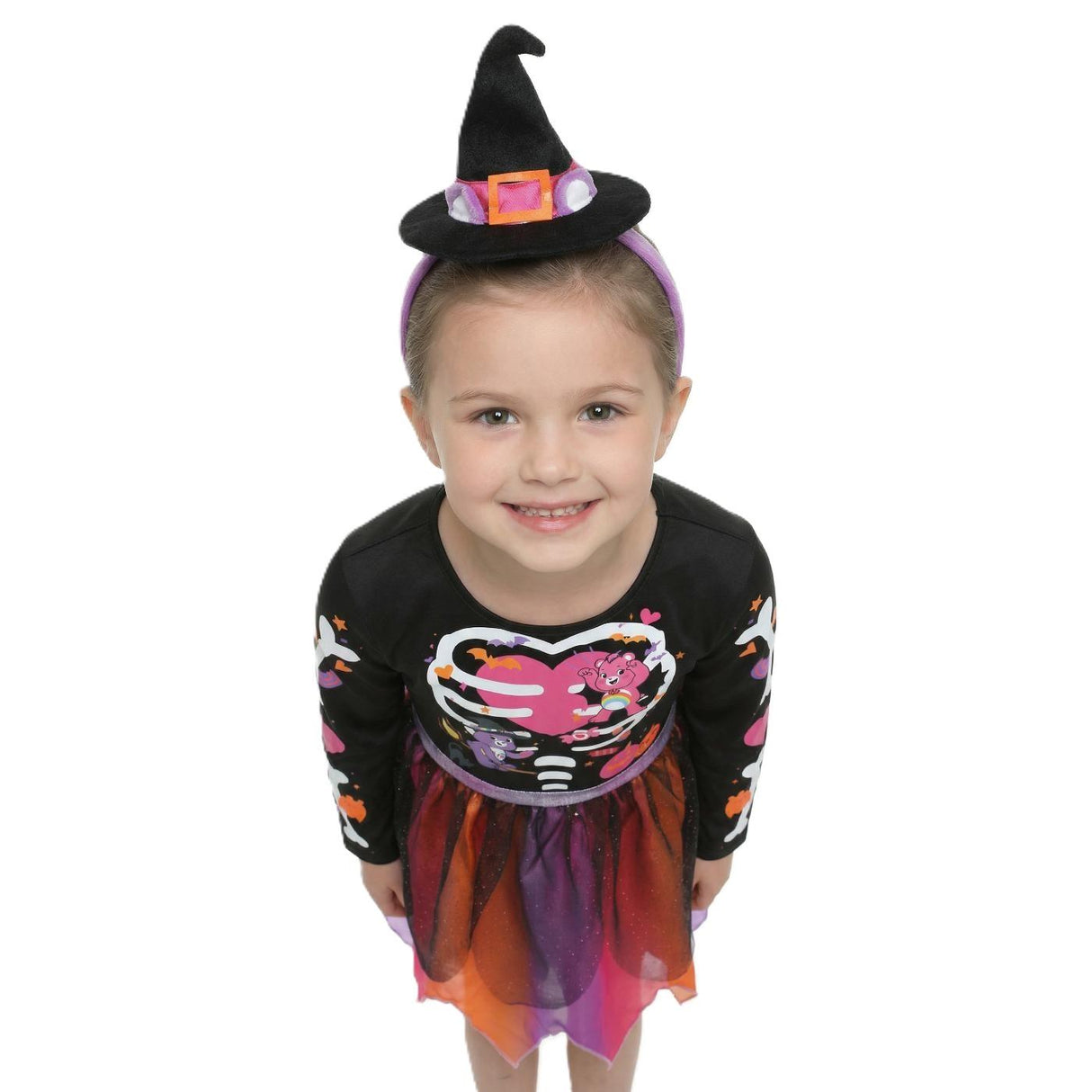 Care Bears Skeleton Witch Costume - Girls