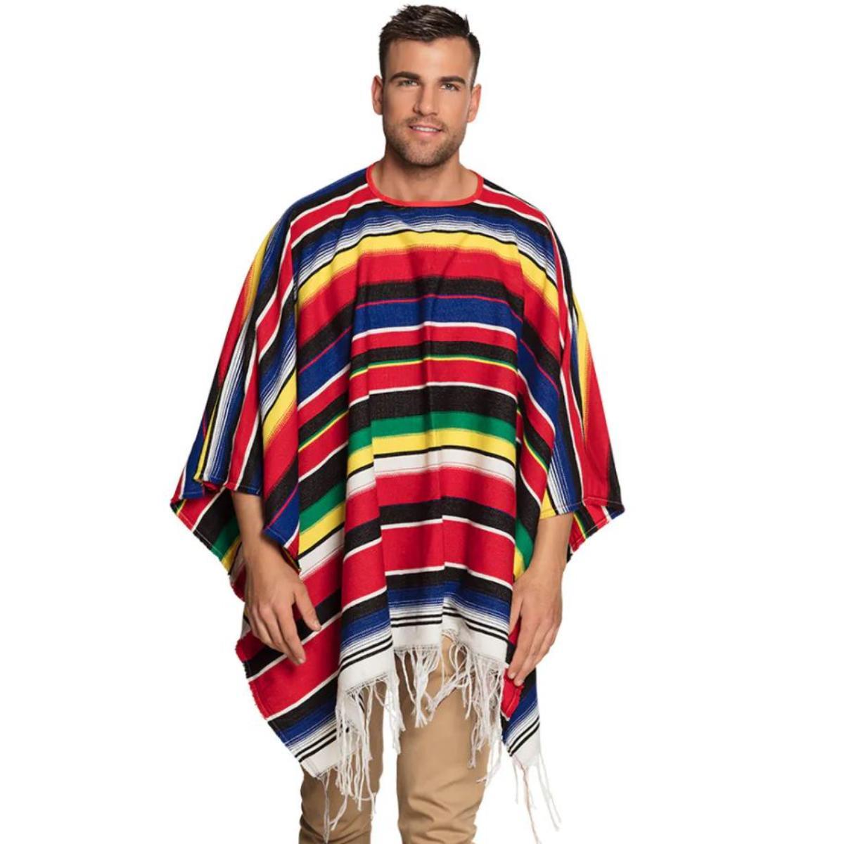 Mexican Poncho - Adult