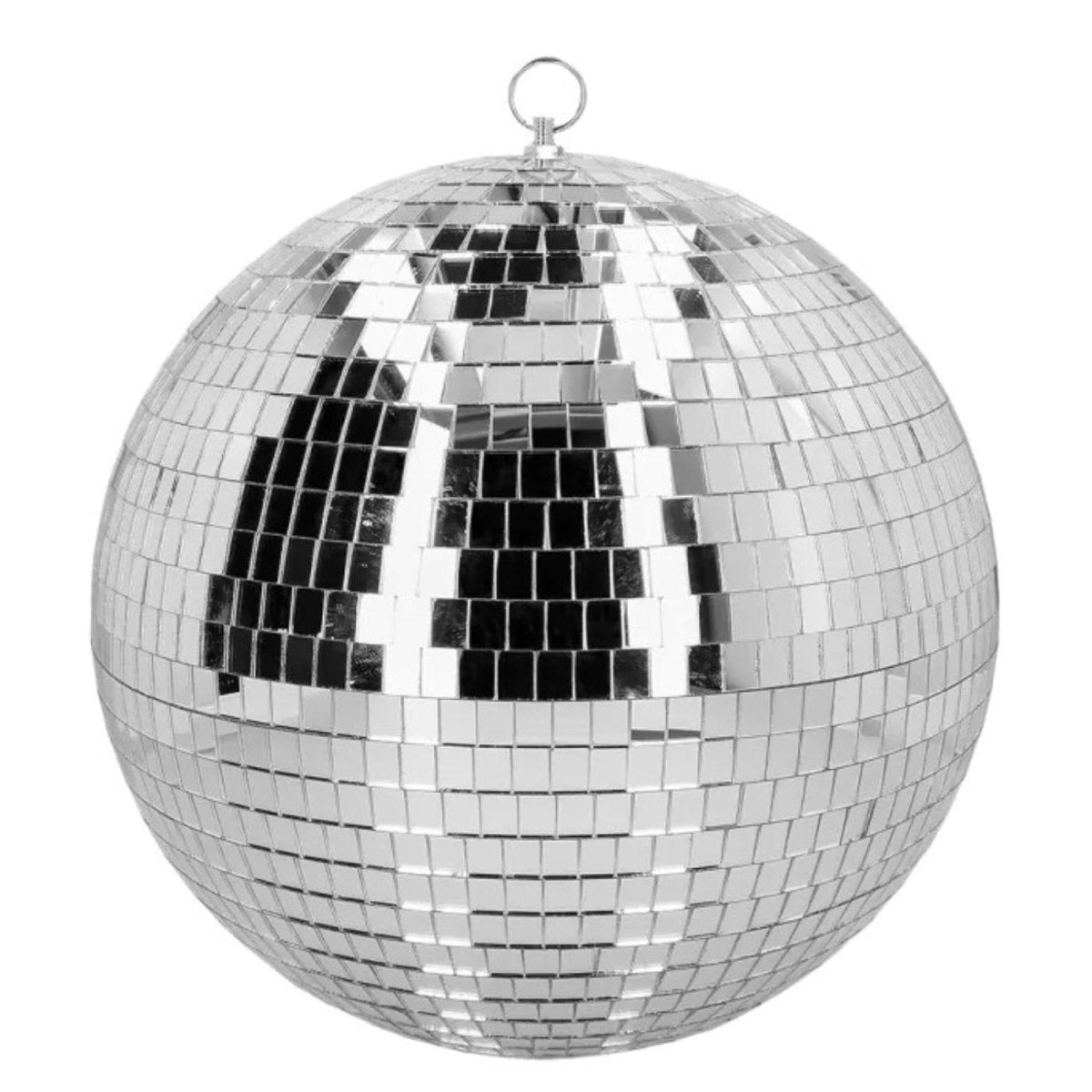 Boland - Disco Ball 30cm (Silver) - Party Decoration - Fancy Dress Central